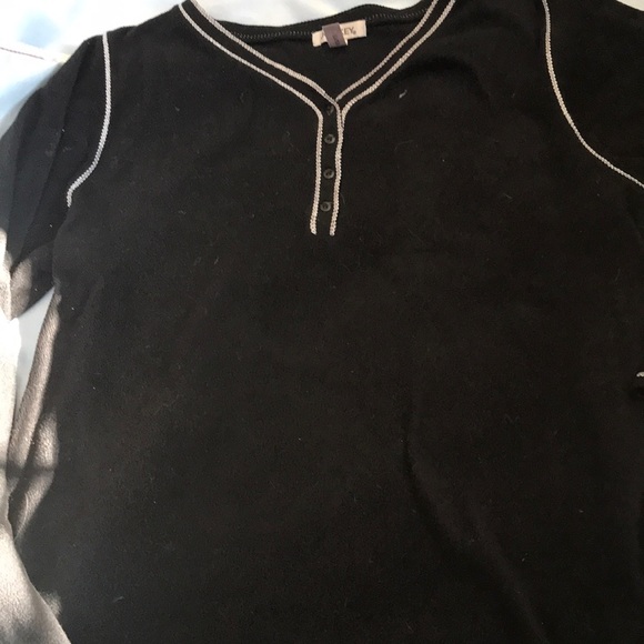 Jockey Other - Jockey top black large fleece warm